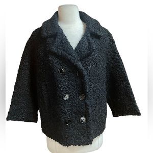 1950s/60s Styled by Winter‎ Lambswool Lined Swing Coat
